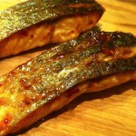 Crispy Salmon skin